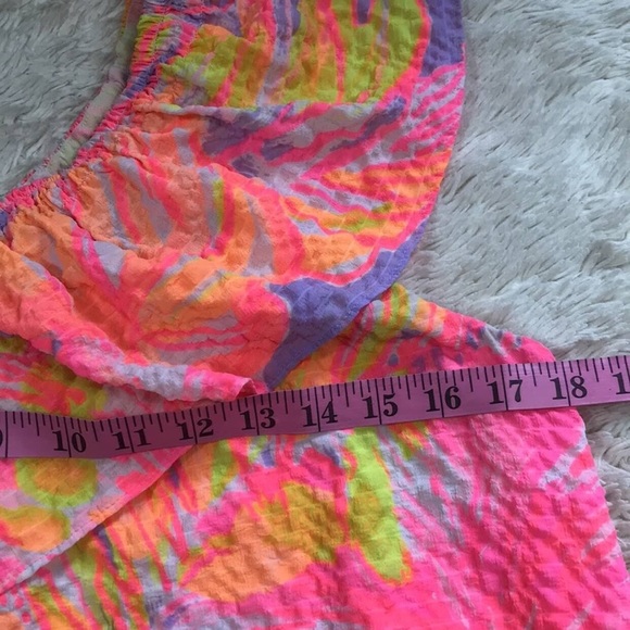 NWT Lilly Pulitzer Emmeline One Shoulder Dress in Sun Splashed - Picture 5 of 9